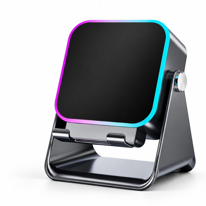 Induction Speaker Phone Stand — RGB Ambient Light