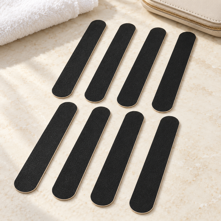 Free Gift — Black 240-Grit Nail Files, 8-Piece Set