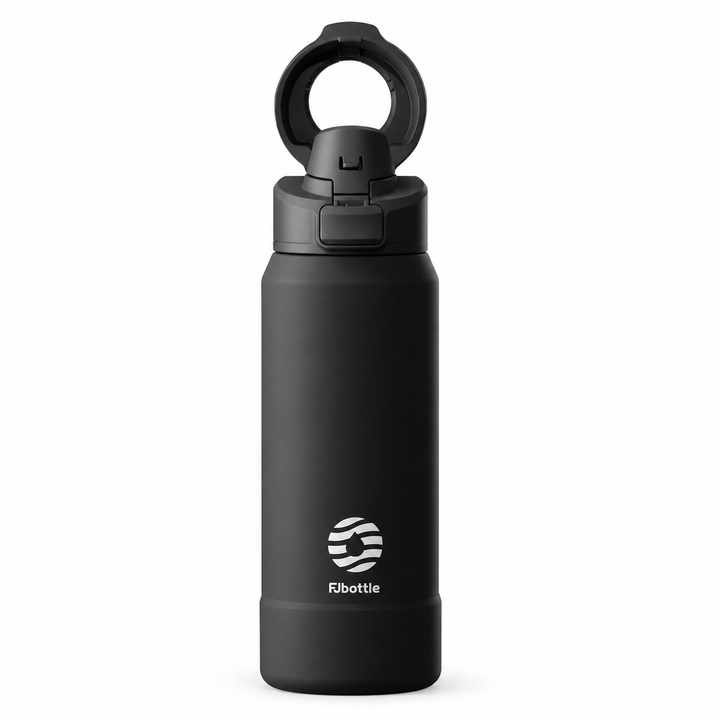 Stainless Steel Insulated Bottle with Magnetic Phone Holder — 710 or 950 mL