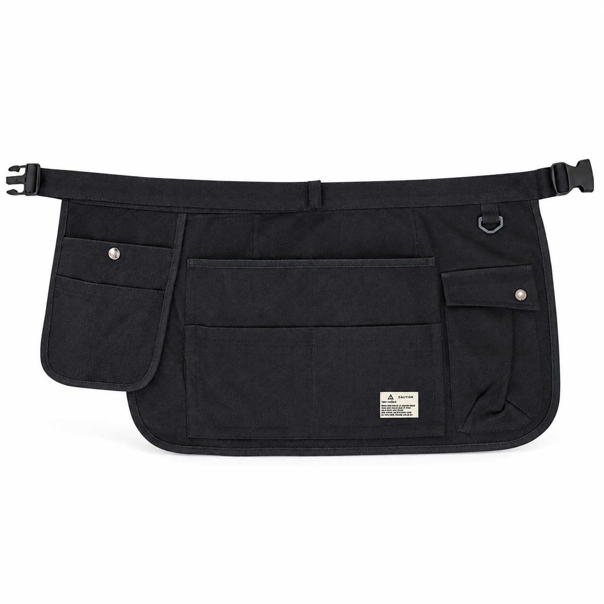 Cotton Canvas Waist Utility Apron with 9 Pockets — 1 Piece, Selected Color