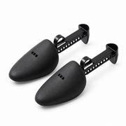 Adjustable Plastic and Steel Shoe Trees — 1 Pair, Selected Size and Color