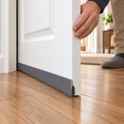 Self-Adhesive Silicone Door Draft Seal — 1 m Roll, Selected Color