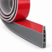 Self-Adhesive Silicone Door Draft Seal — 1 m Roll, Selected Color