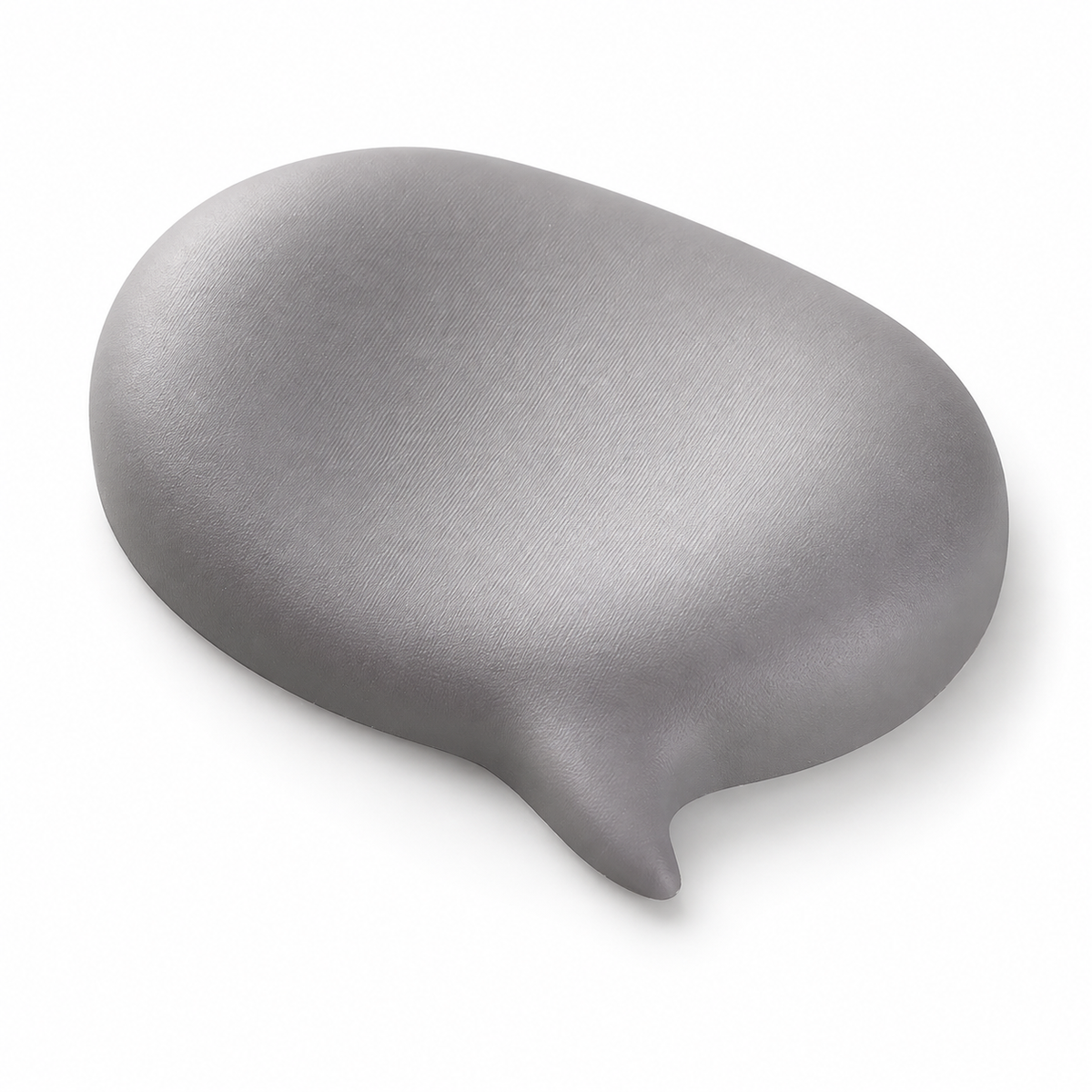 Chat-Bubble Silicone Mouse Wrist Rest — 1 Piece, 12 × 9 × 1.8 cm