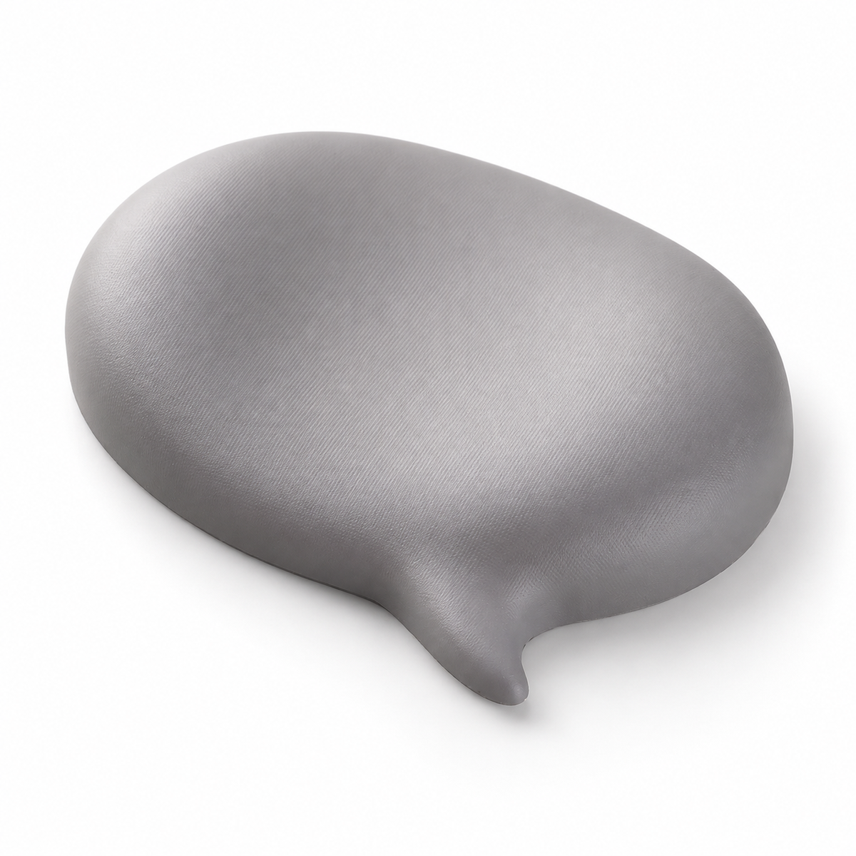 Chat-Bubble Silicone Mouse Wrist Rest — 1 Piece, 12 × 9 × 1.8 cm