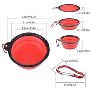 TPR Collapsible Pet Travel Bowl — 350 mL, 1 Piece