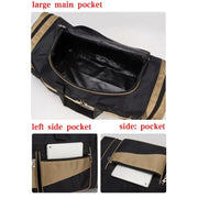Large Nylon Travel Duffel Bag — XL, 80 × 35 × 30 cm