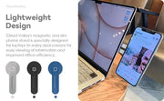 Aluminum Magnetic Monitor-Side Phone Holder — Folding Design