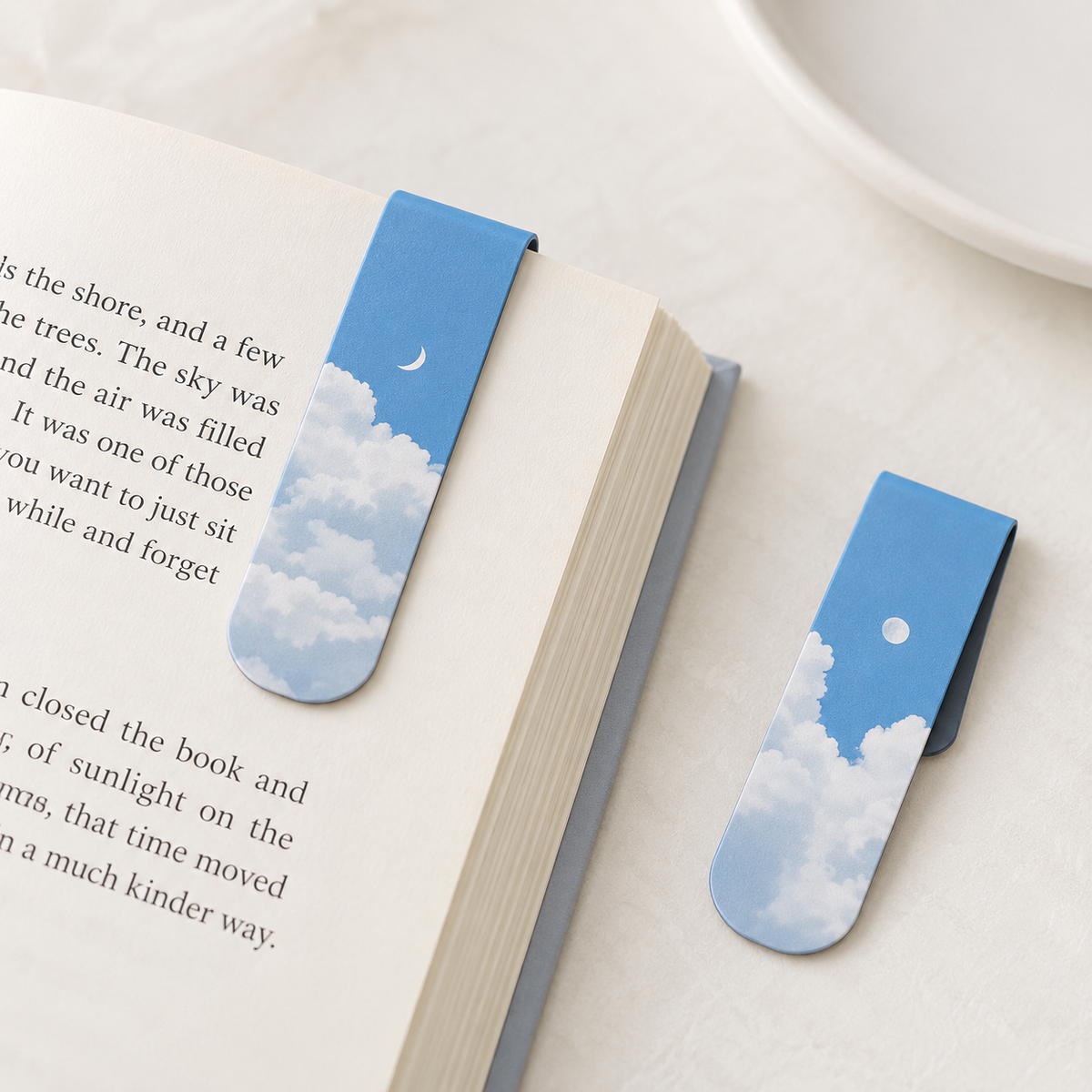 Scenic Magnetic Bookmarks — 2 Pieces
