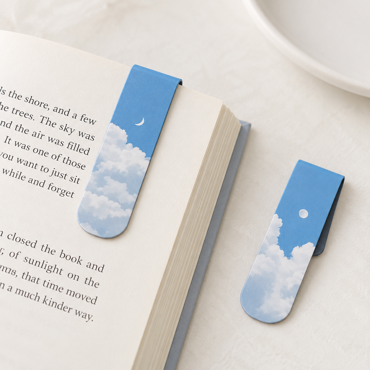 Scenic Magnetic Bookmarks — 2 Pieces