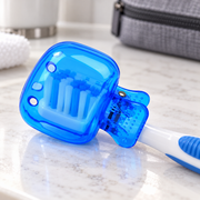 Plastic Toothbrush Head Cover — Selected Color and Pack