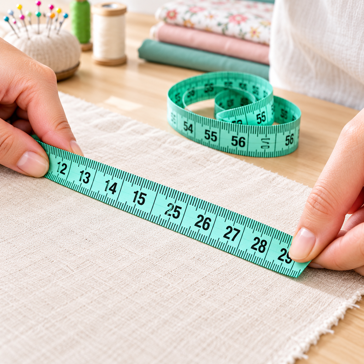 Flexible Sewing Tape Measure — 150 cm / 60 in, Random Color