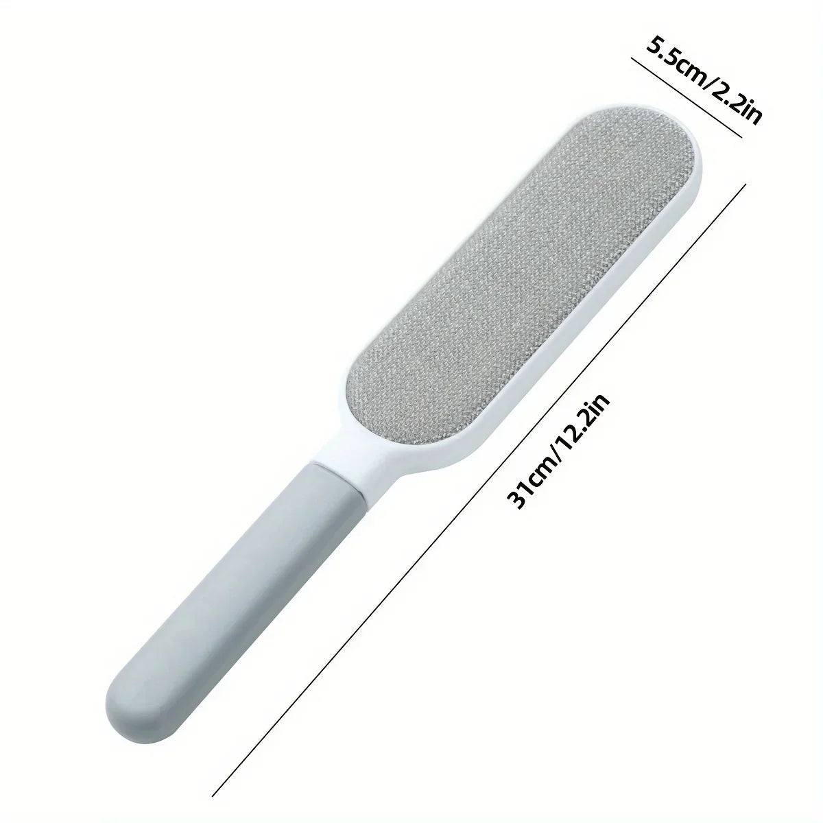 Free Gift — Gray Double-Sided Reusable Lint Brush, 31 cm