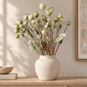 Artificial Seed-Pod Decorative Stem — 1 Piece, Selected Color