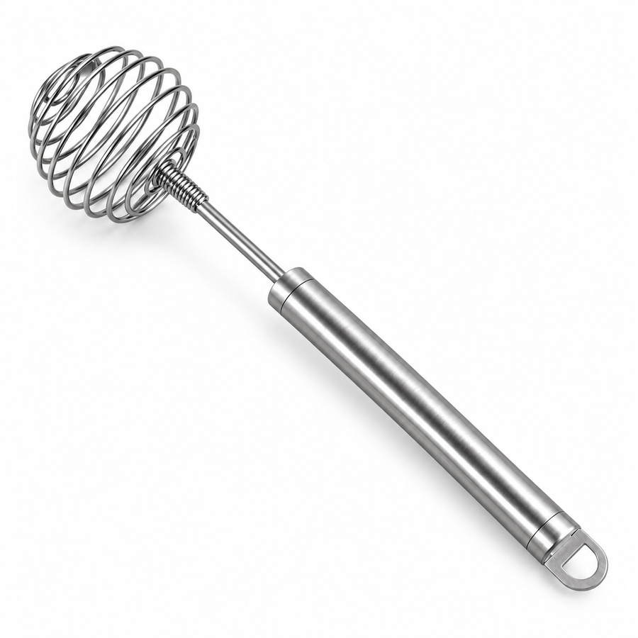 Stainless Steel Spring Coil Hand Whisk