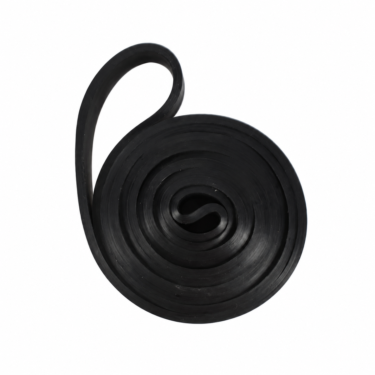 One black resistance loop band — product only