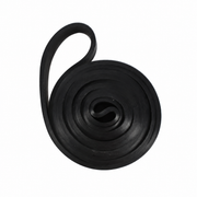 One black resistance loop band — product only