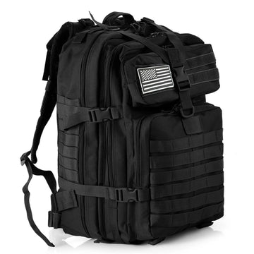 Unisex Oxford Hiking Backpack — MOLLE Webbing, 25L or 50L
