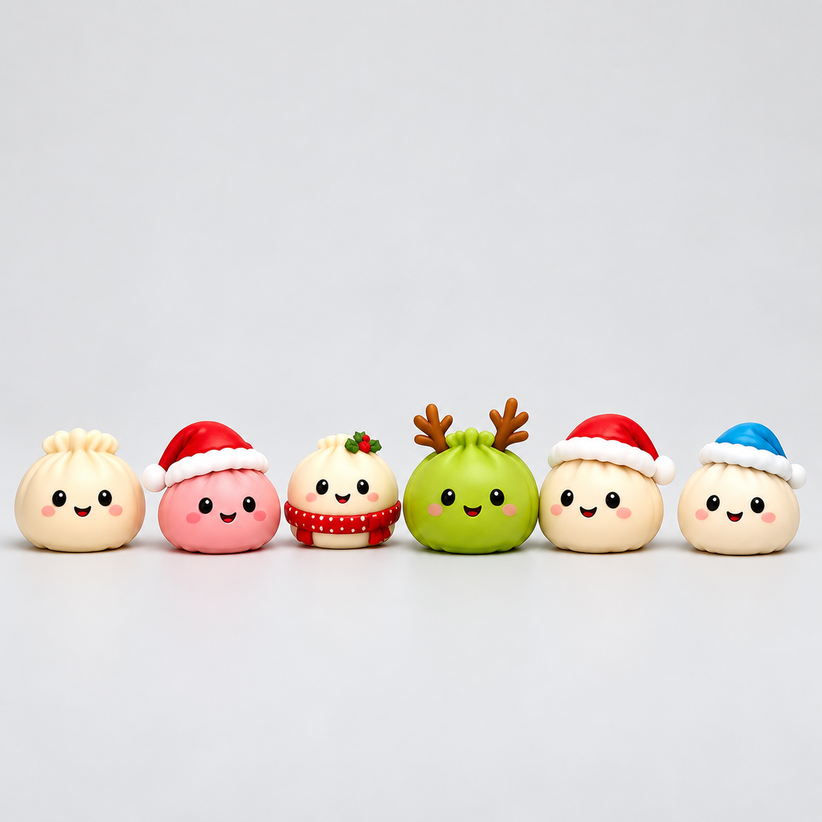 Christmas Dumpling Squishy Advent Calendar — 24 Pieces