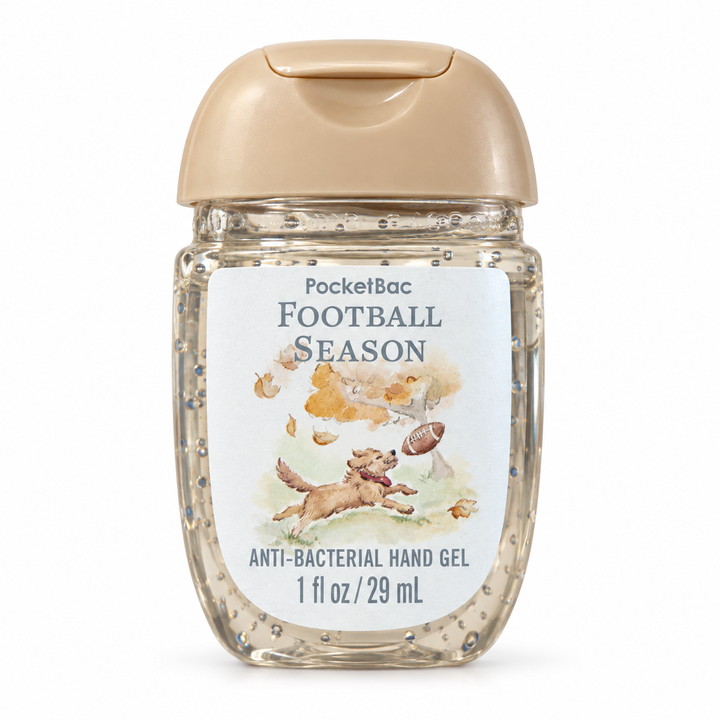 PocketBac Football Season Hand Gel — 1 fl oz / 29 mL