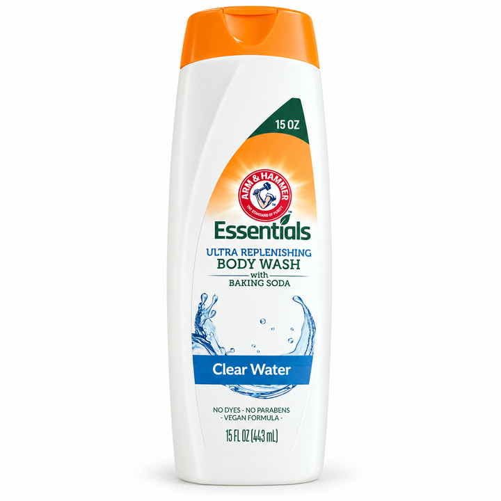 Arm & Hammer Essentials Clear Water Body Wash — 15 fl oz