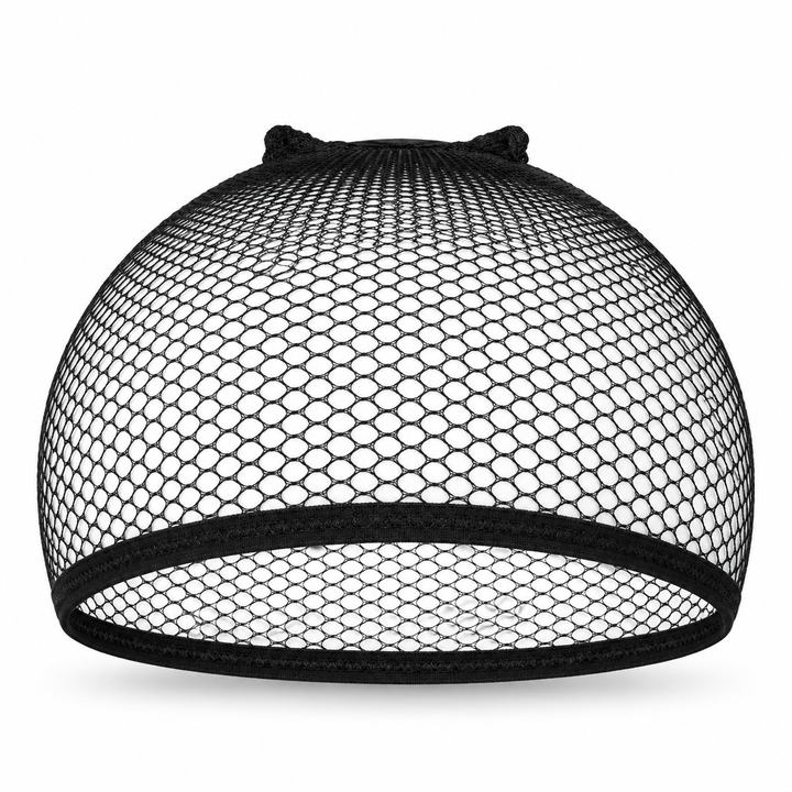 Black Mesh Wig Cap — 1 Cap