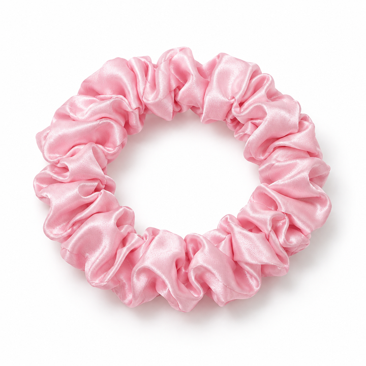 Thin Satin Hair Scrunchie — 1 Assorted Color