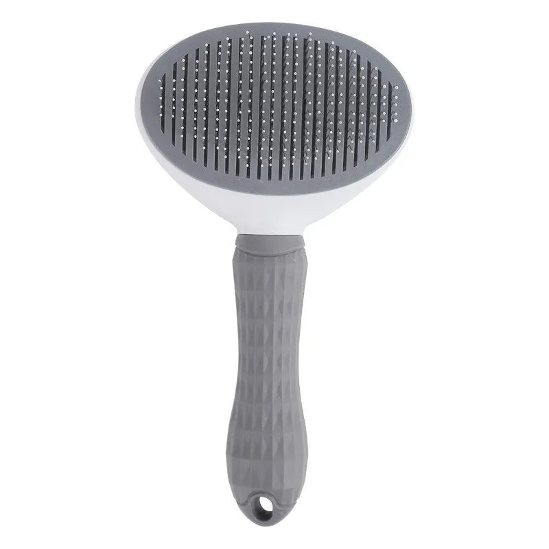 Self-Cleaning Pet Grooming Brush — Selected Color, 1 Piece