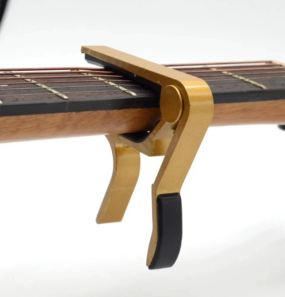 Aluminum-Alloy Clamp Guitar Capo — Selected Color, 1 Piece
