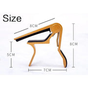 Aluminum-Alloy Clamp Guitar Capo — Selected Color, 1 Piece