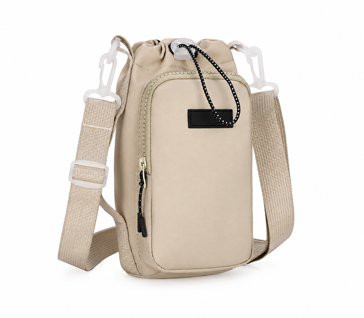Polyester Water Bottle Crossbody Carrier — Selected Color, 1 Piece