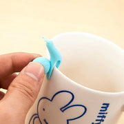 Silicone Snail Tea-Bag Holders — 5 Pieces, Random Colors