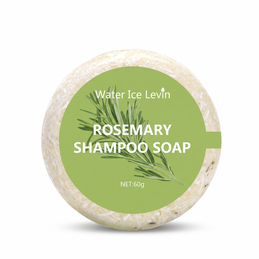 Rosemary Strengthening Shampoo Bar – white background