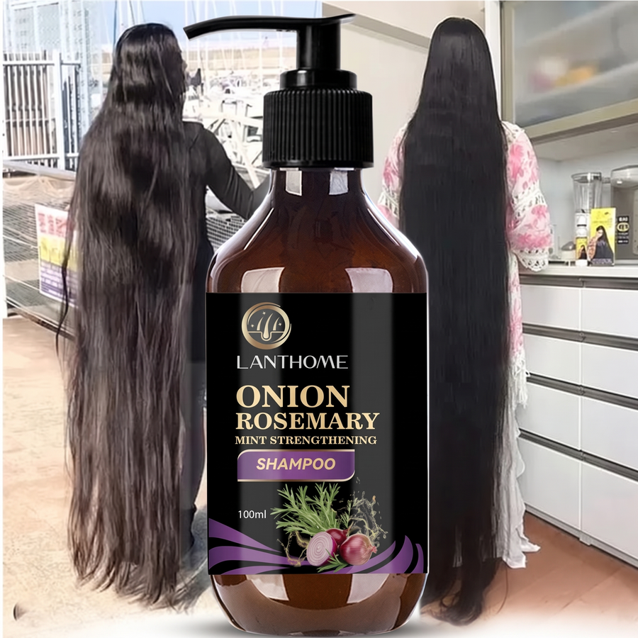 Rosemary Onion Strengthening Shampoo – white background