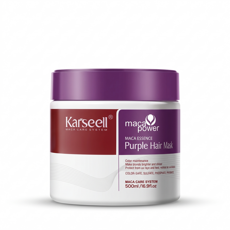 Karseell Purple Toning Hair Mask – white background