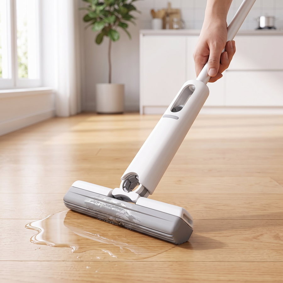 Self-Wringing Mini Squeeze Mop – lifestyle view