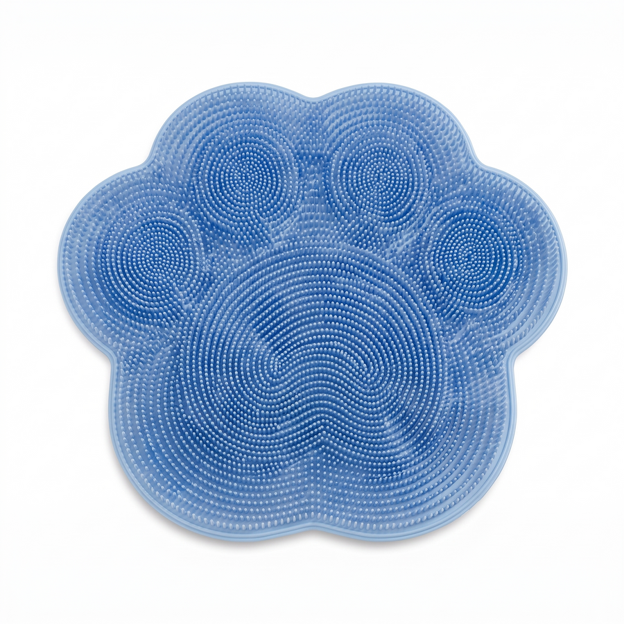 Suction Cup Foot Exfoliating Massage Pad – white background