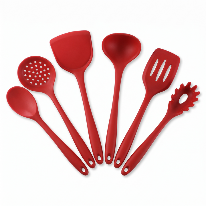 Silicone Kitchen Utensils – Single Tools or 6-Piece Set - product image 1
