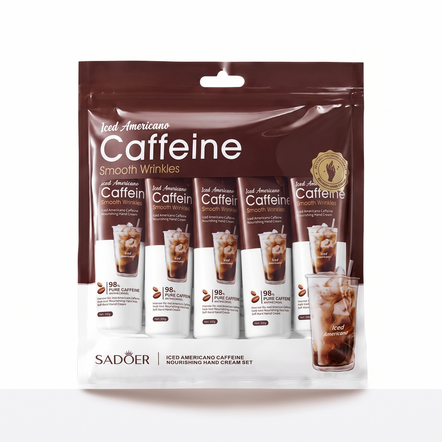 Coffee Hand Cream Set for Dry Skin – white background
