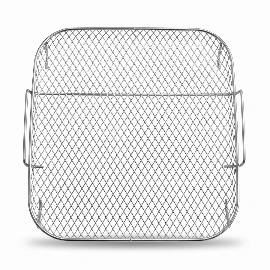 Stainless Steel Air Fryer Baking Rack – white background
