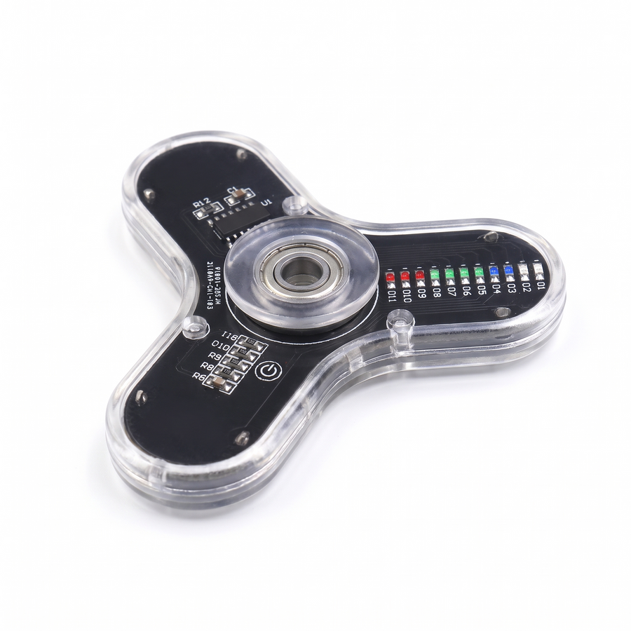 DIY Electronic Soldering Kit Fingertip Gyro – white background