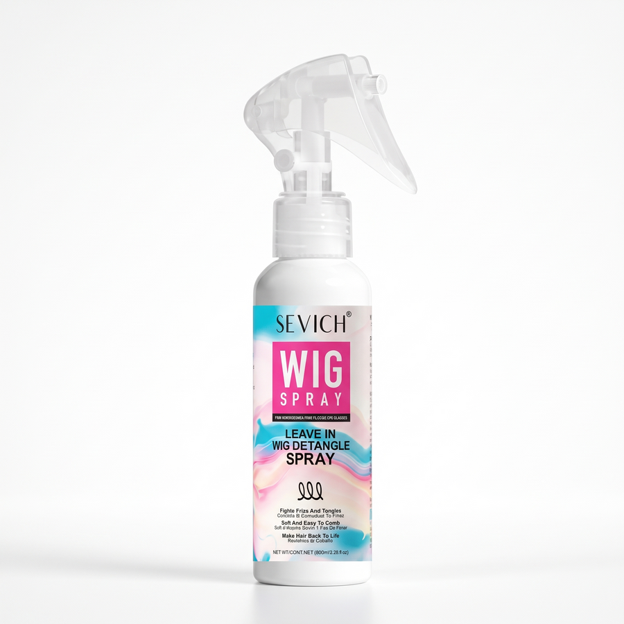 Leave-In Wig Detangling Spray – white background