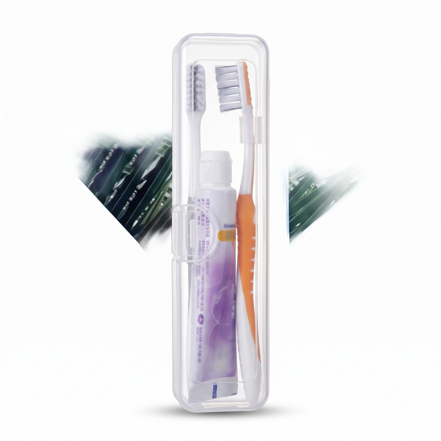 Travel Toothbrush Storage Case – white background