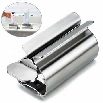 Stainless Steel Toothpaste Tube Squeezer – white background