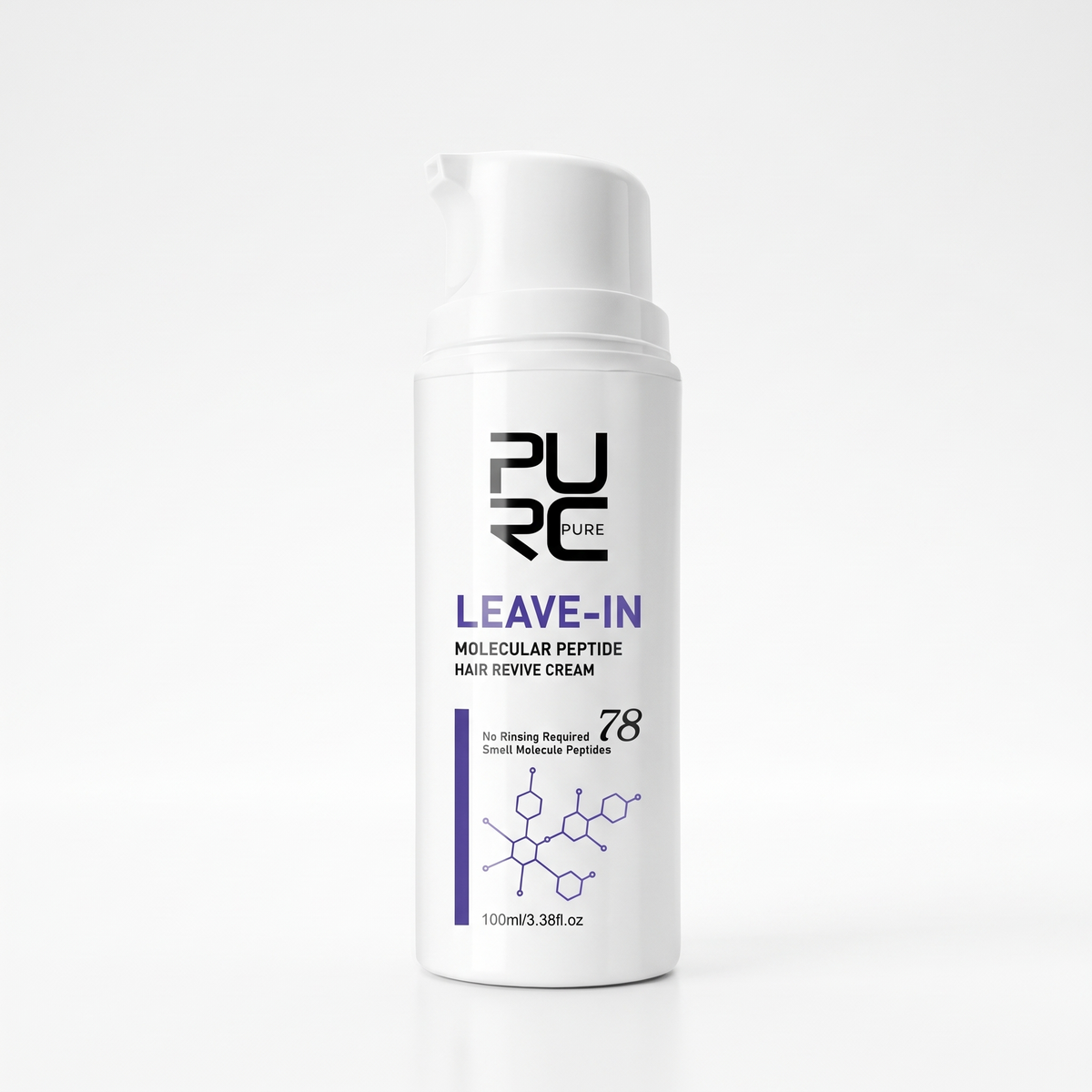 Keratin Hair Repair Cream – white background