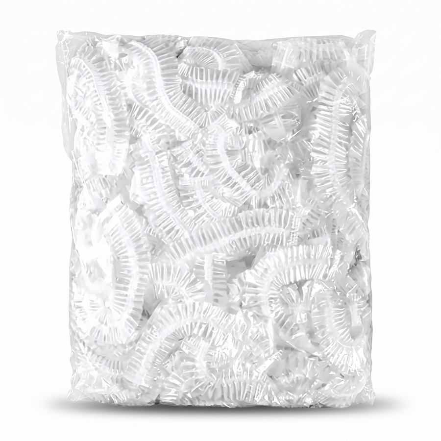 Disposable Stretch Covers, 100 or 200-Pack – white background