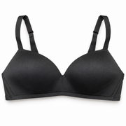 Kindly Yours black wirefree T-shirt bra studio view
