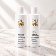 PURC Brazilian keratin treatment and purifying shampoo set